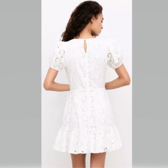 Yumi Kim Alicia Dress in Pixie White‎ Eyelet sz xl - Picture 3 of 6